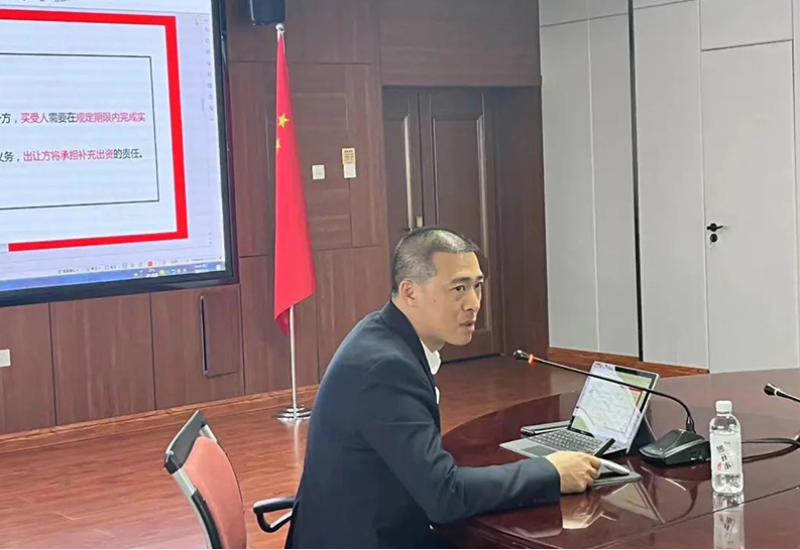 哈经开区“益企扶商”—举办新“公司法”义务宣讲活动